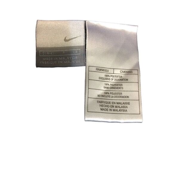 Nike Hook & Zipper  Small 4-6 Black Polyester - Picture 3 of 3